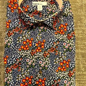 Bar lll 100% Organic Cotton Flower Shirt